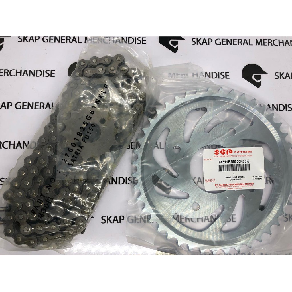 raider 150 carb stock sprocket size