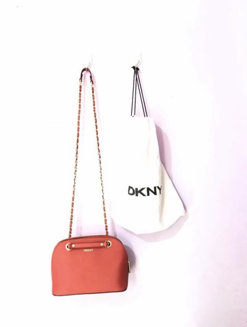 Dkny, Bags, Dkny Bryant Park Pink Saffiano Leather Mini