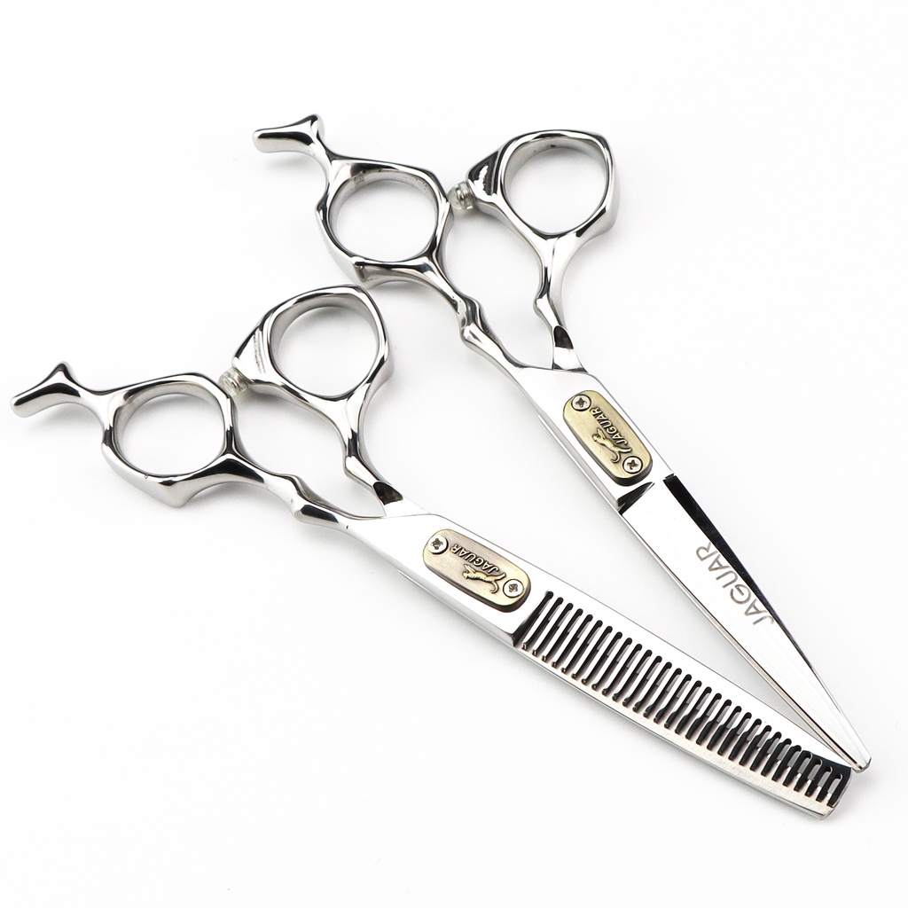 German high-end leopard style 6.0 inch hairdressing scissor barber ...