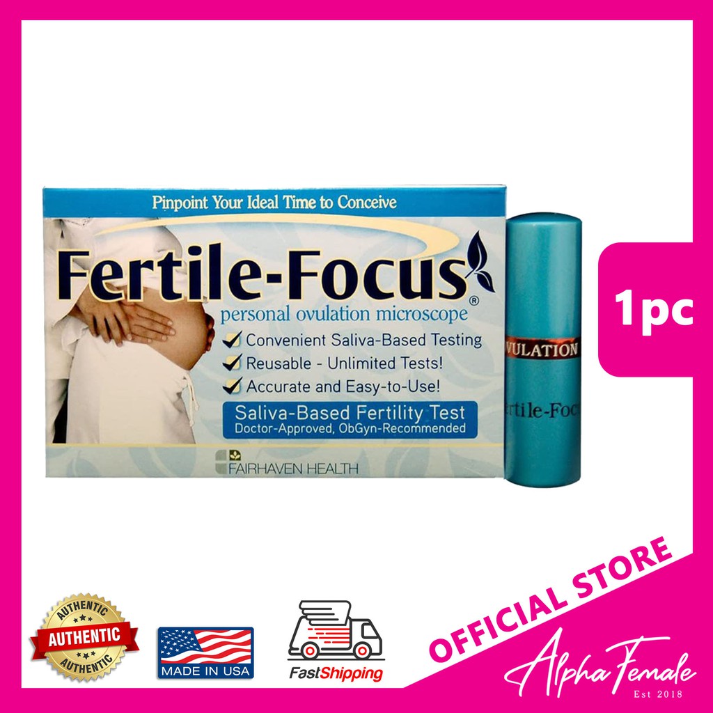 Fairhaven Health Fertile-Focus Saliva Ovulation Microscope, Saliva