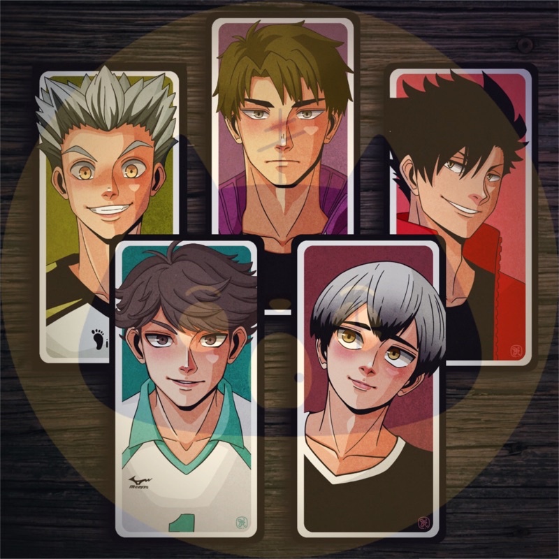 Haikyuu! Rival Schools Radiant Bookmarks by Astro Jimbo | Shopee ...