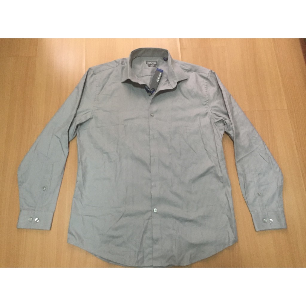 Kenneth Cole Reaction Slim Fit Long Sleeve Dress Shirt (for Men) | Shopee  Philippines