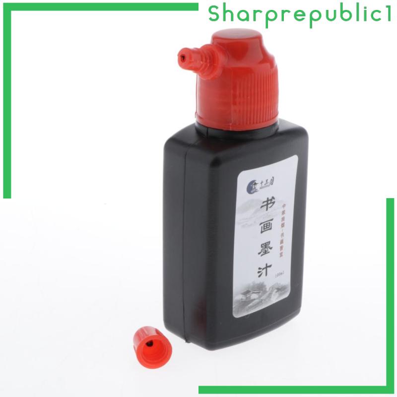 [shpre1] 100g Black Japanese Chinese Calligraphy Sumi Ink for Painting