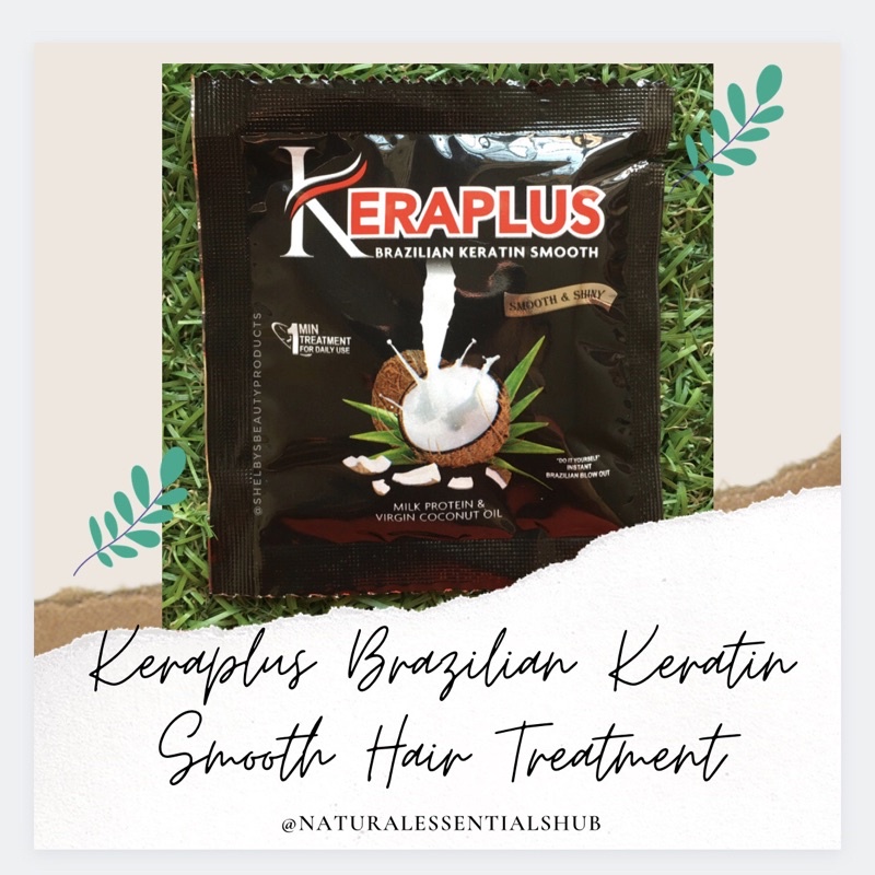 Keraplus Brazilian Keratin Smooth Hair Treatment Shopee Philippines