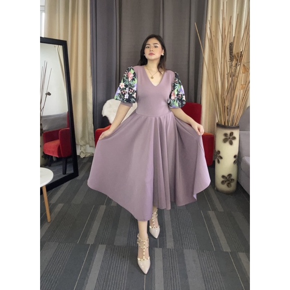 Samantha Combi Floras Dress | Shopee Philippines