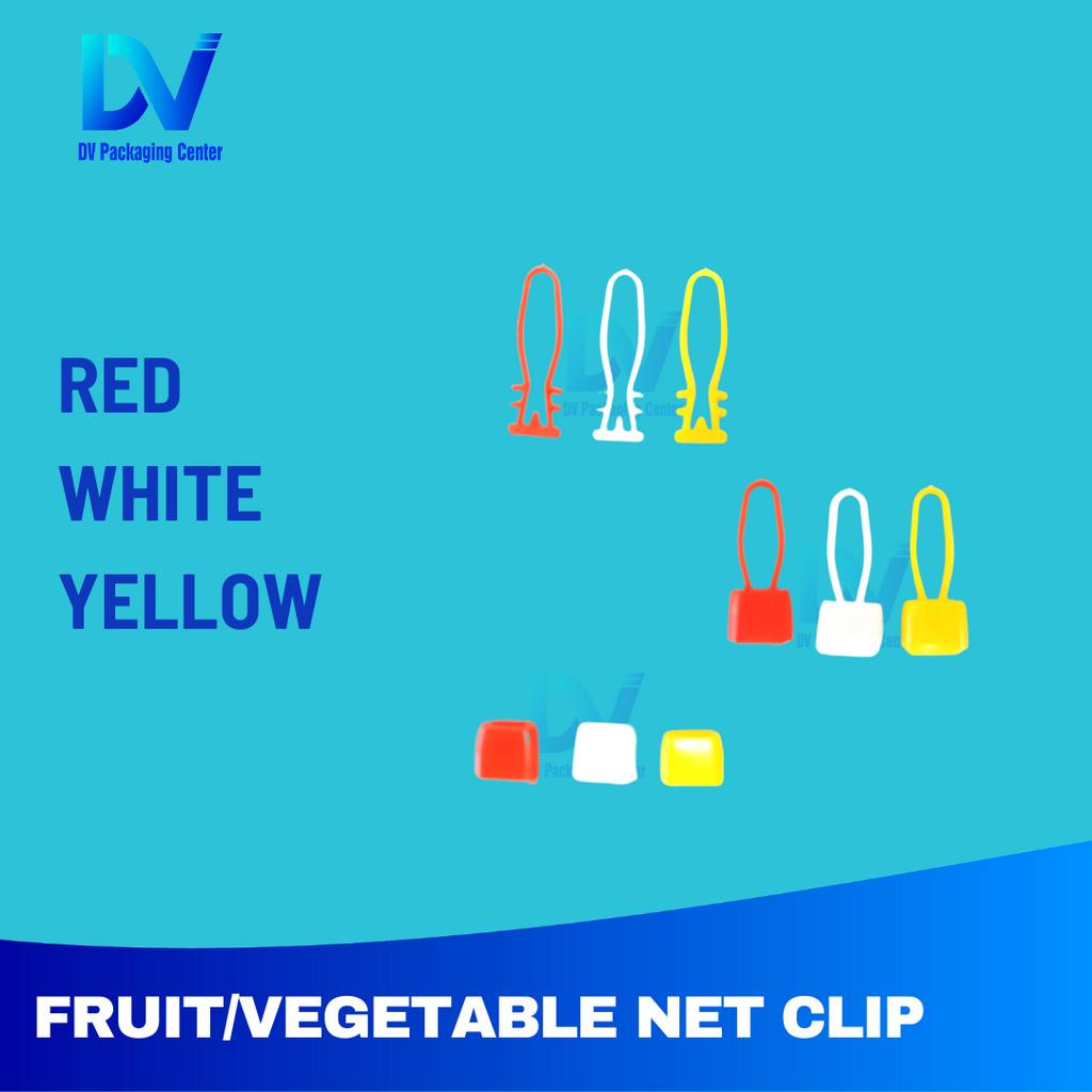 Fruit/Vegetable Net Clip or Net Lock (1 Pack x 100pcs) | Shopee Philippines