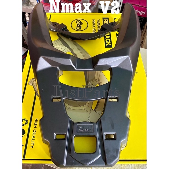 VGOL Bike Rear Rack Light Mount - 2 Pack Reflective Clip-on Brackets For Mountain Bikes, Easy Install, Aluminum Alloy