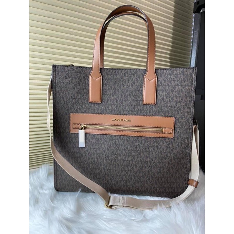 Bolsa Michael Kors Modelo Kenly Large Logo Tote Bag TDD 