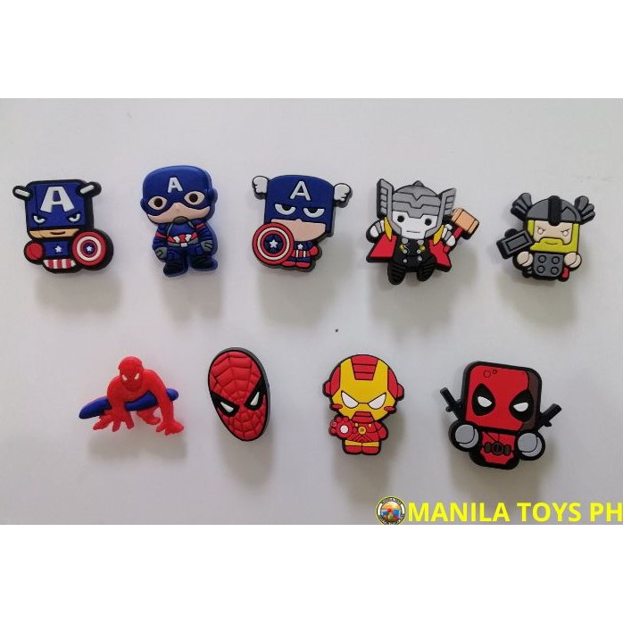 Avengers Superheroes Jibbitz for Crocs Shopee Philippines