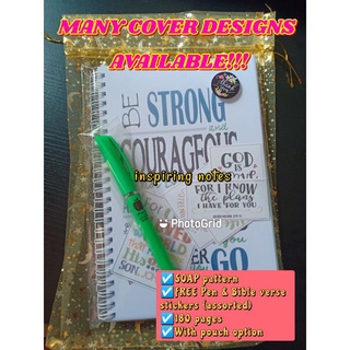 180 PAGES SOAP DEVOTION Notebooks w/ FREE PEN & BIBLE VERSE STICKERS ...