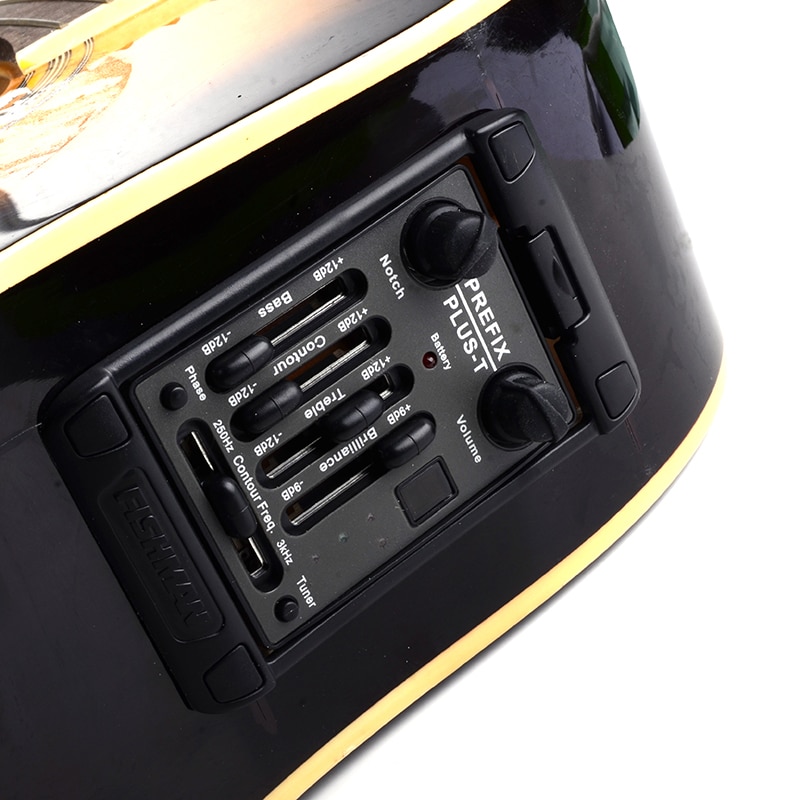 Guitar Pickups Prefix PlusT Onboard Preamp Matrix Pickup EQ Acoustic