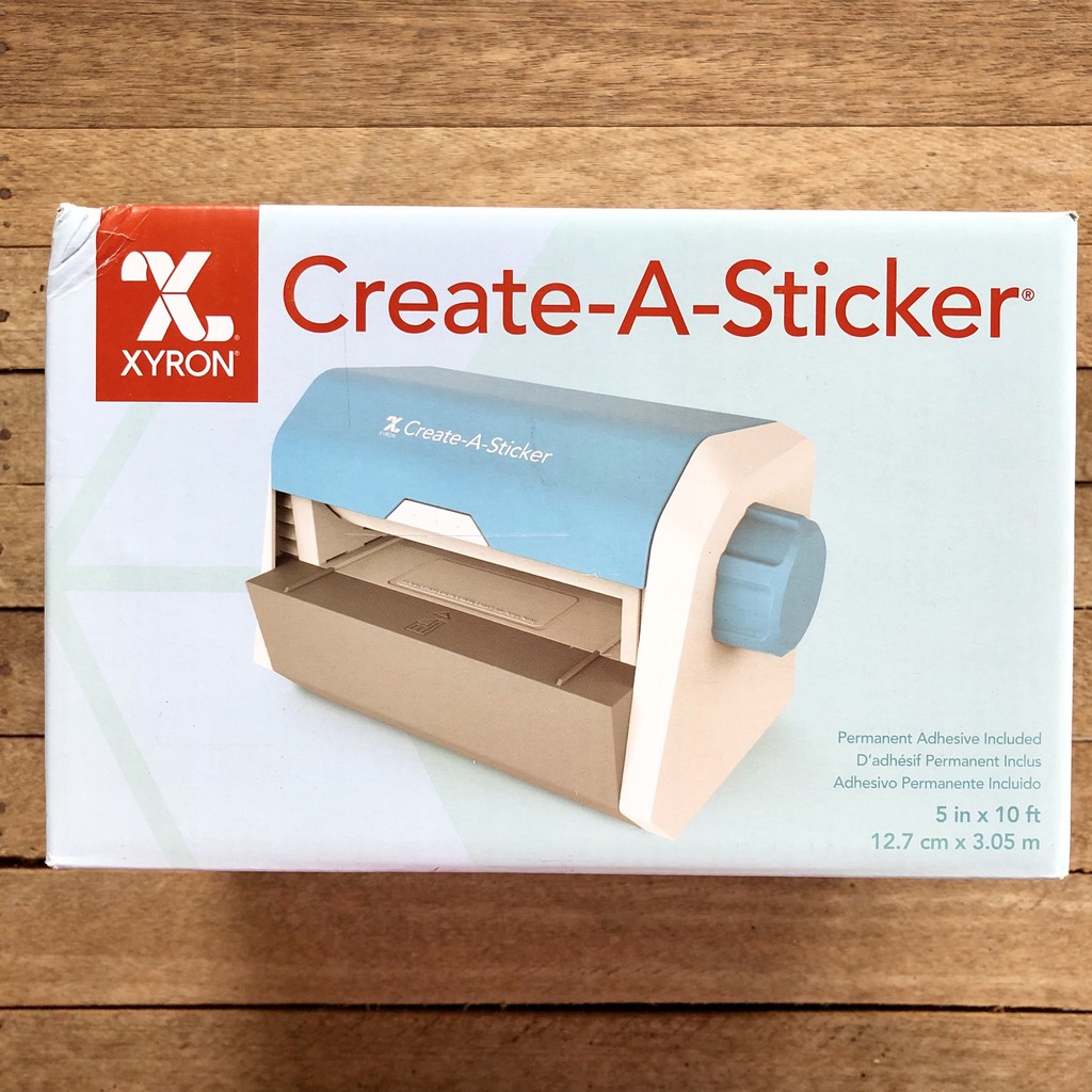 Xyron Create A Sticker 5in Wide Opening Sticker Maker 18ft Permanent