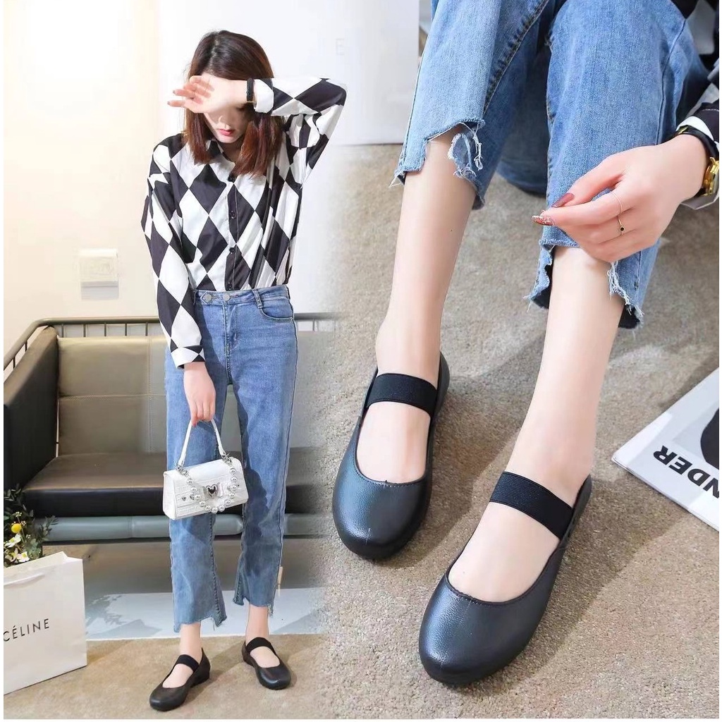 CROSS STRAP Black Shoes for Women School shoes for Girls with ...