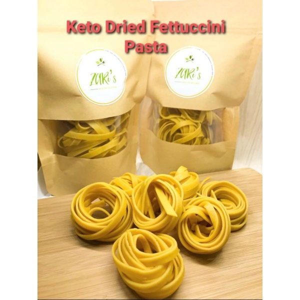 KETO PASTA made Almond Flour Coconut Flour 100g (Vegan/LowCarb/Diabetic Friendly) Shopee