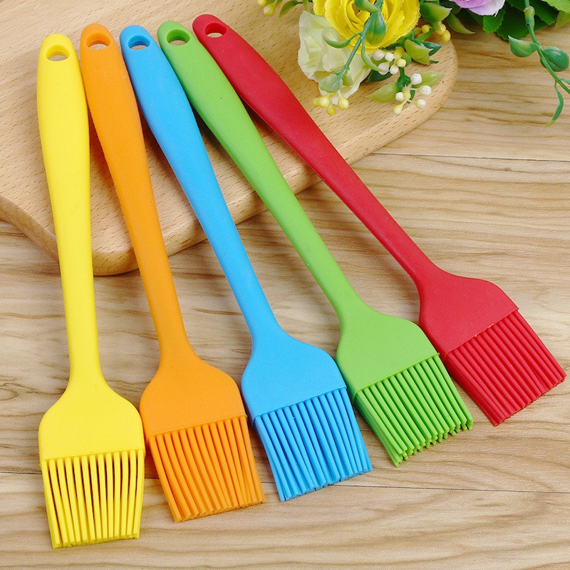 Silicone Bbq Oil Brush, Cooking Brush For Oil Sauce Butter Marinades, Food  Brushes For Bbq Grill Kitchen Baking, For Baster Brushes Baste Pastries  Cakes Meat Desserts Making, Food Grade, Dishwasher Safe 