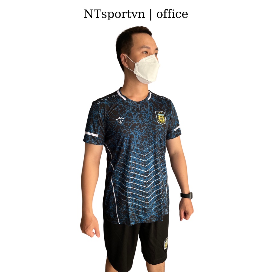 Argentina Dark Blue Soccer Team Gear (Male) Shopee Philippines