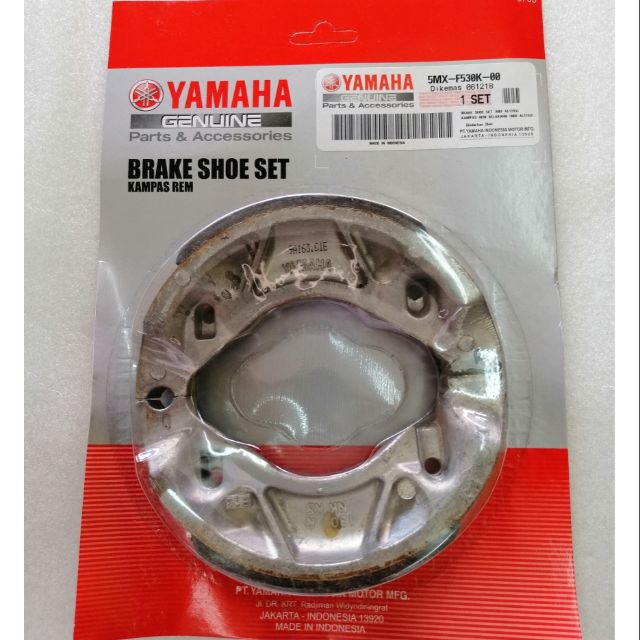 Yamaha sz rr 2025 brake shoe price