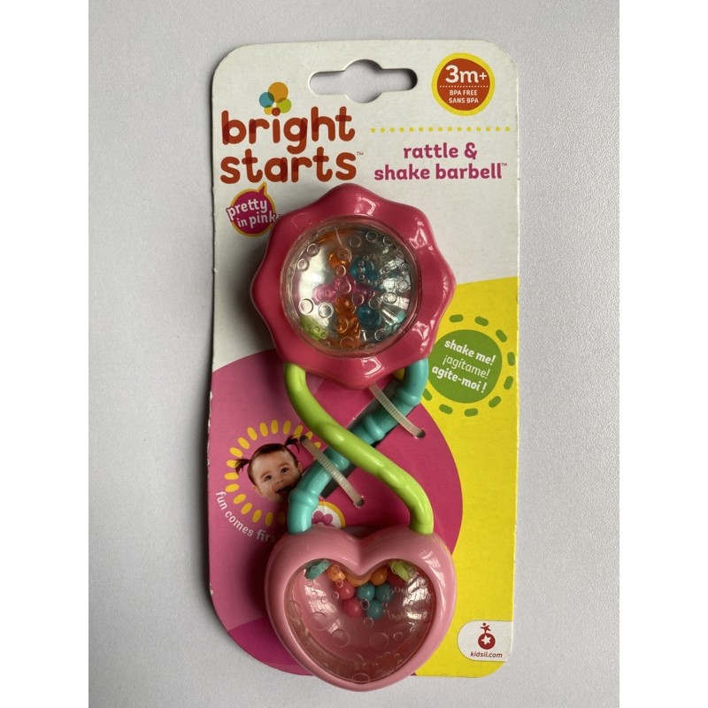 Bright starts best sale barbell rattle