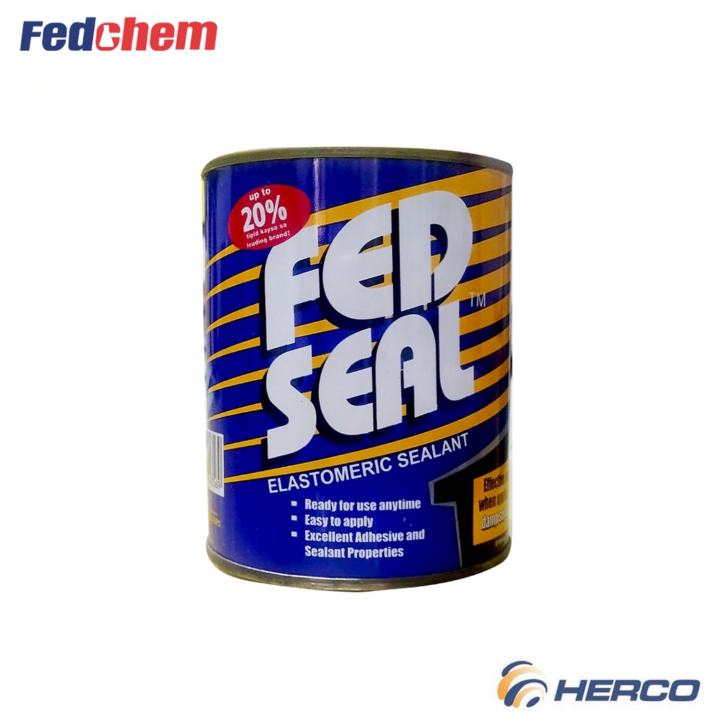 Fedseal 1/2 Liter Elastomeric Sealant Shopee Philippines