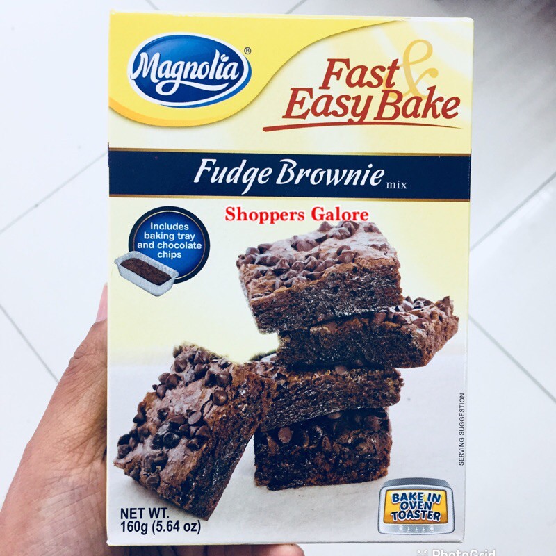 MAGNOLIA FUDGE BROWNIE MIX 160g Shopee Philippines