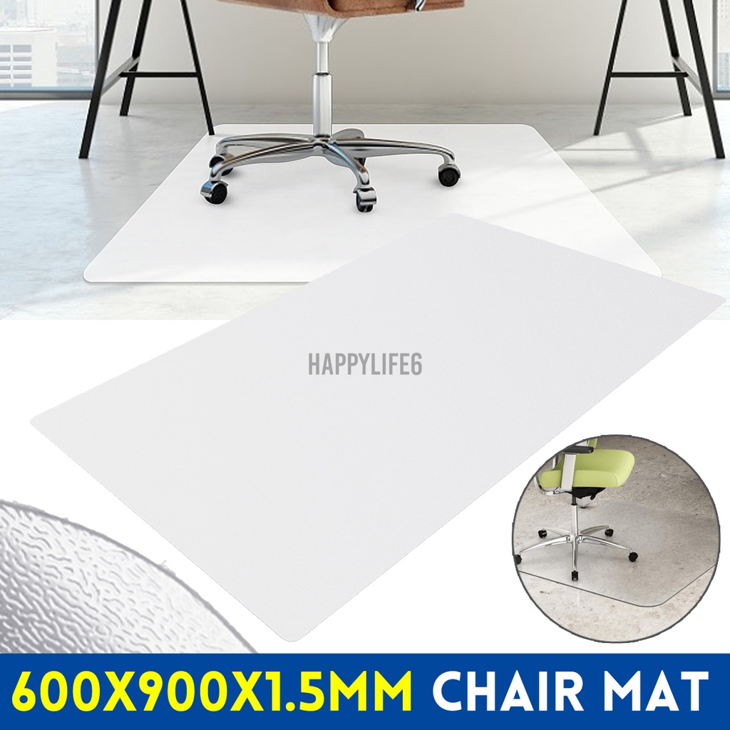 PVC Clear Chair Mat Home Desk Office Computer Desk Floor Mat Protector
