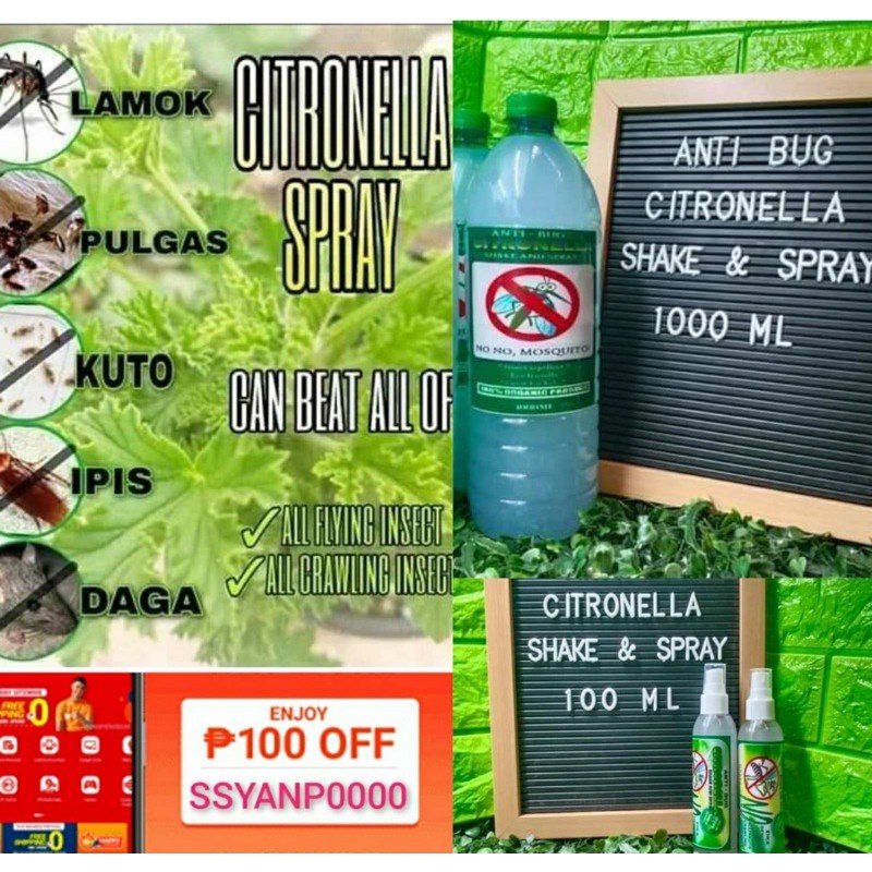 INSECT/GARAPATA/MOSQUITO KILLER safe DOGS/CATS/human ORGANIC SPRAY