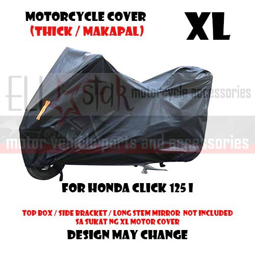 Motorcycle cover for honda best sale click 125i