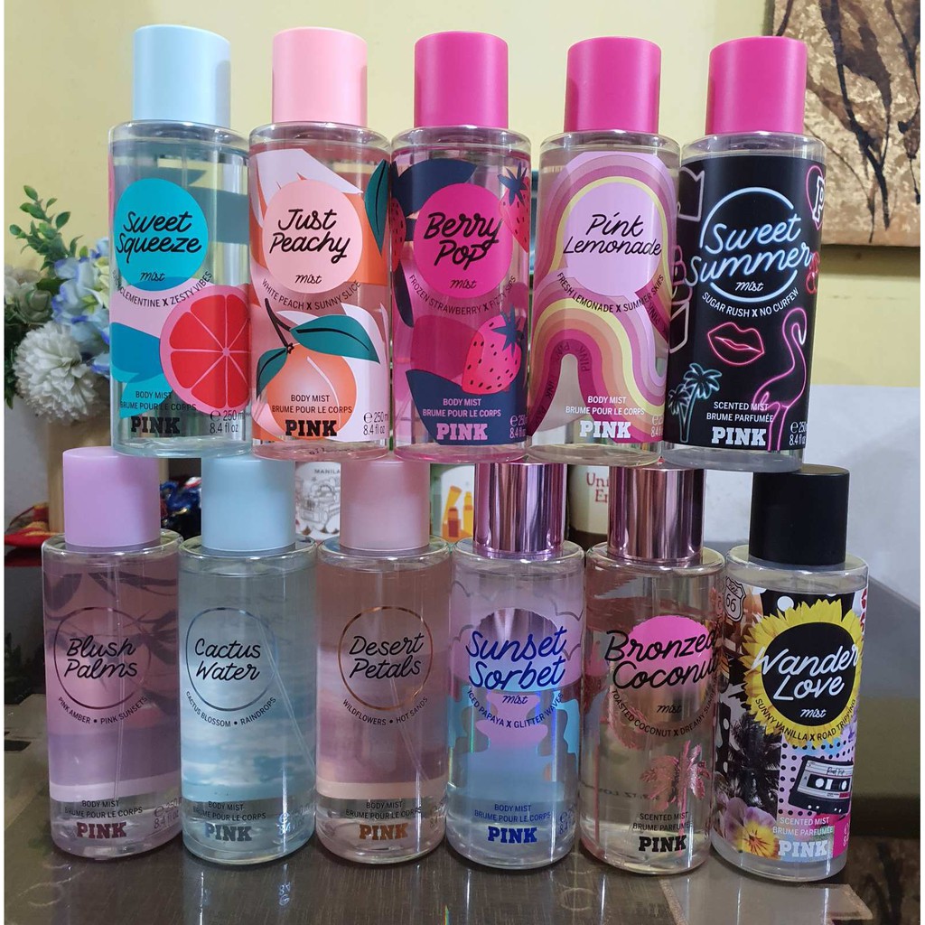 Victoria s Secret PINK Fragrance Mist Batch 02 Shopee Philippines