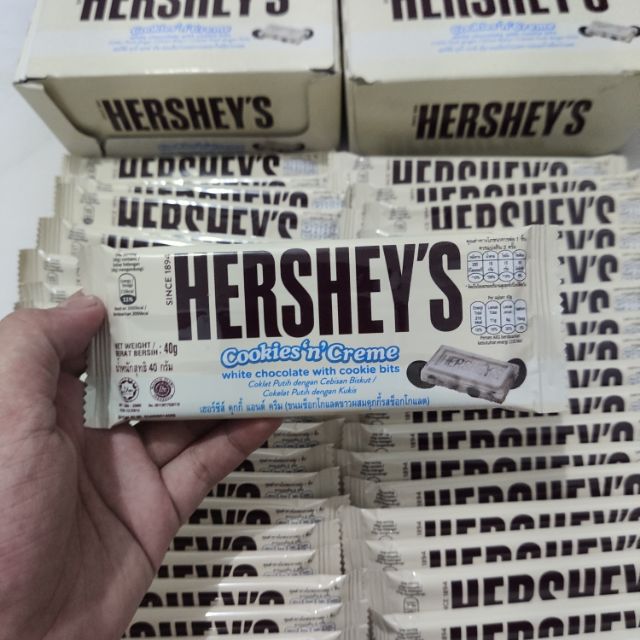 Hershey's Cookie and Cream Chocolate Bar Shopee Philippines