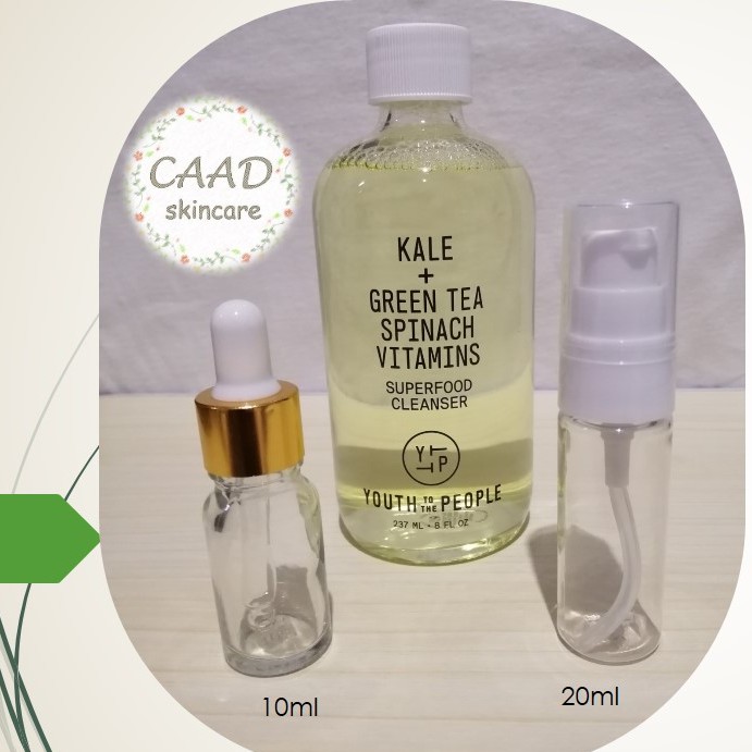 Youth To The People Kale + Green Tea Spinach Vitamins Superfood Cleanser (10ml & 20ml) Shopee