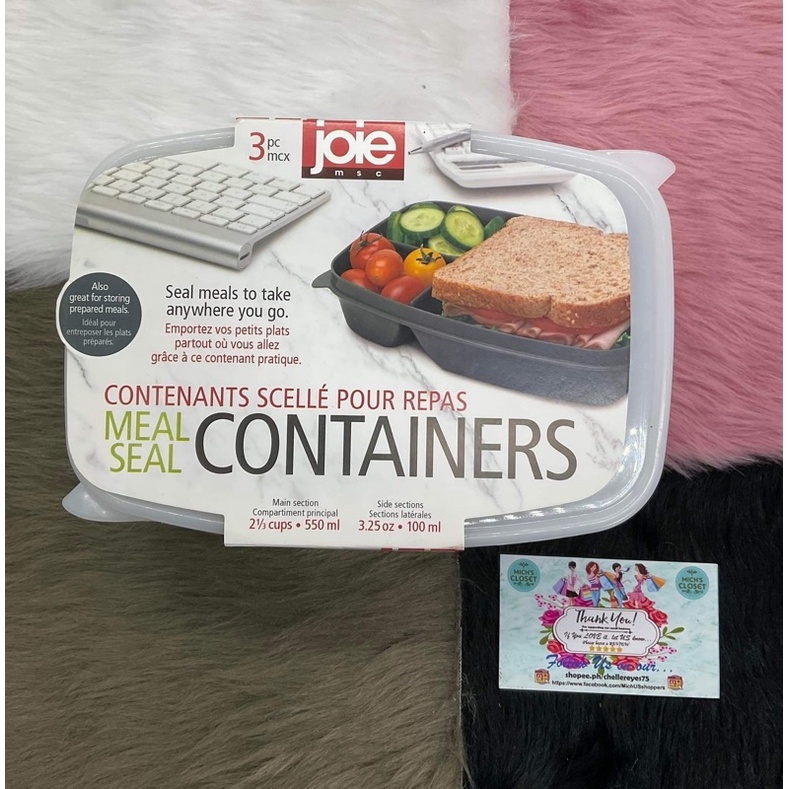 Original Joie Meal Seal Container Shopee Philippines