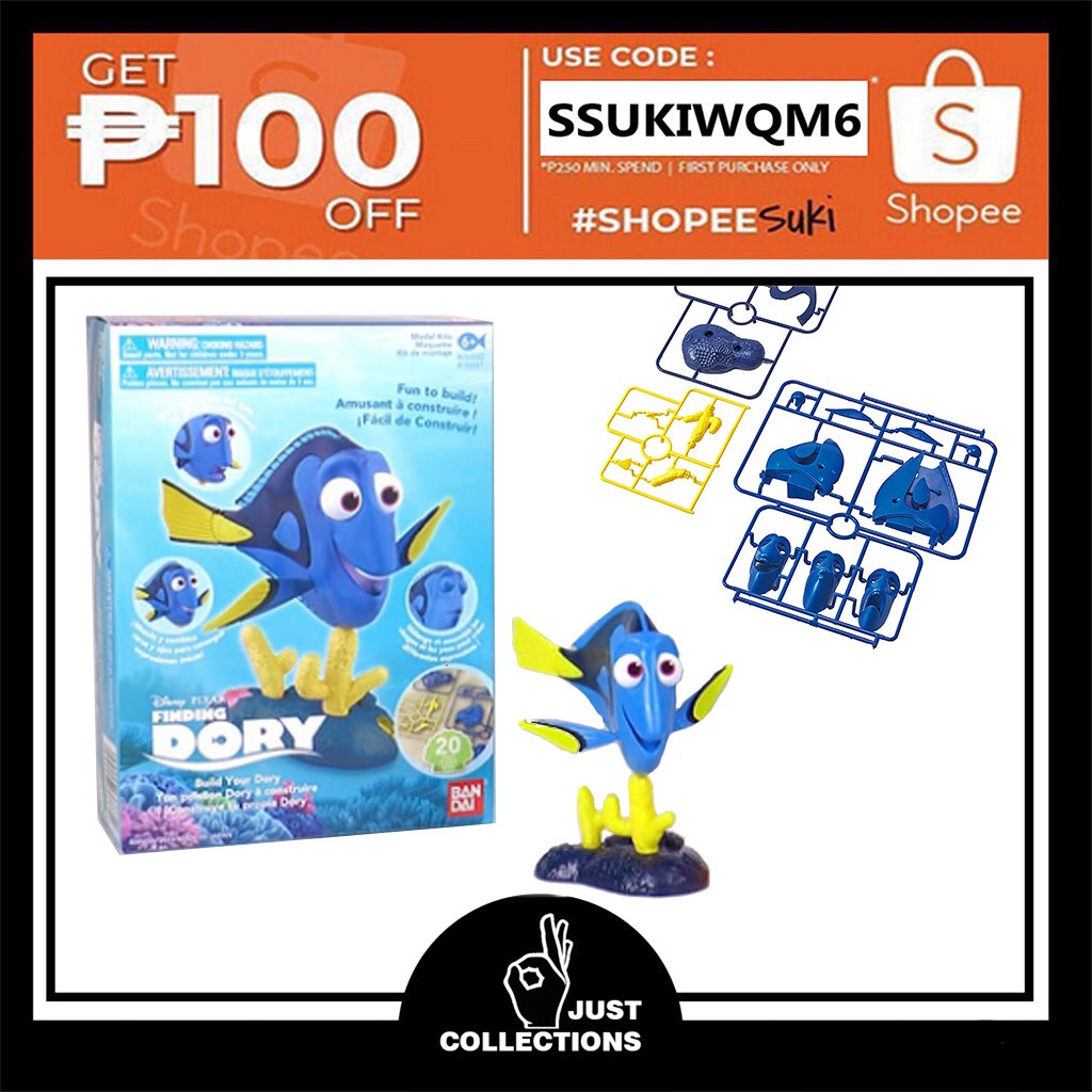 FINDING DORY BUILD YOUR DORY MODEL KIT FOR KIDS & ADULTS | Shopee ...