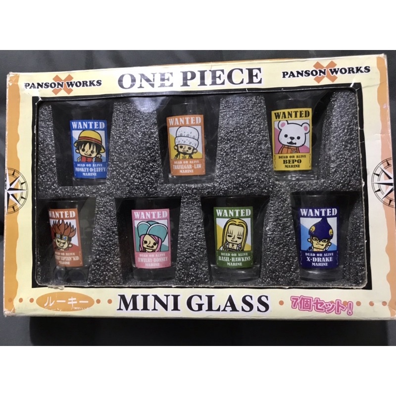 ONE PIECE SHOT GLASS SET 8 PIECES Shopee Philippines
