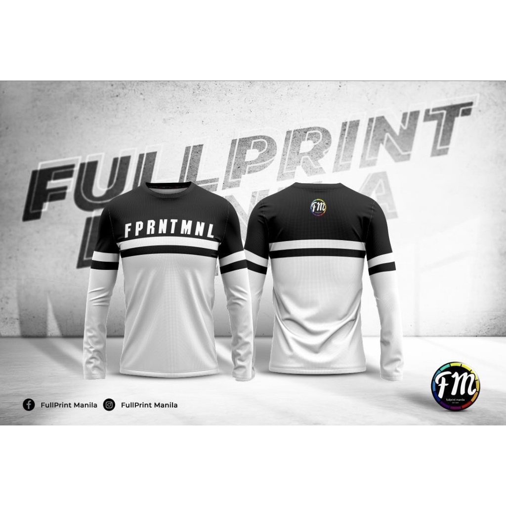 FM 027 FULLPRINT RIDING JERSEY FULL SUBLIMATION Shopee Philippines