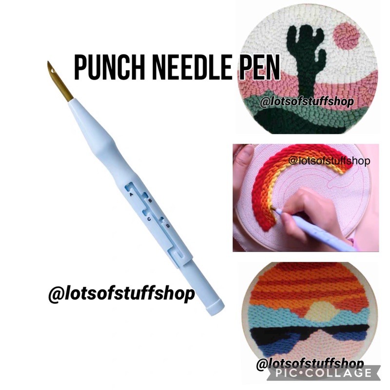 Punch Needle Pen Poke with wire Shopee Philippines