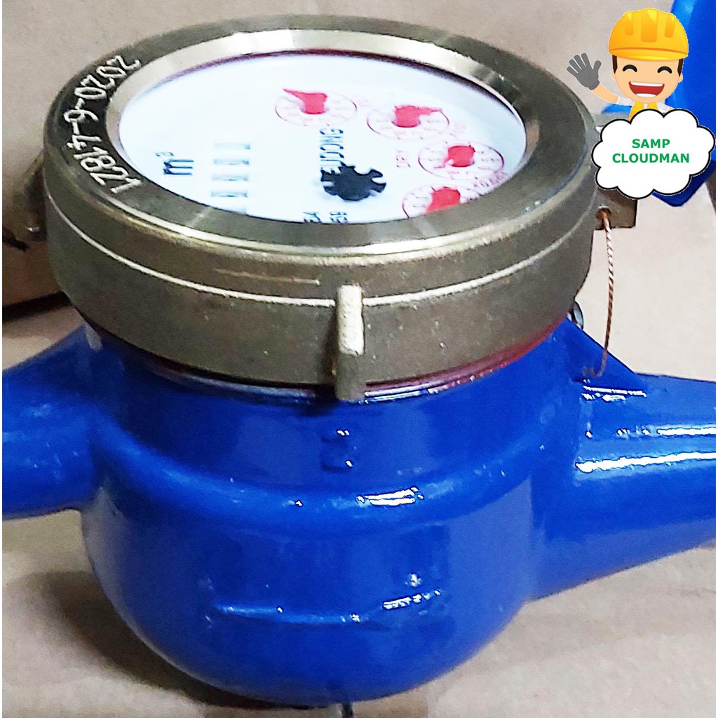 Fudong Dry Type Water Submeter 4-Dial Brass Metal Body Quality Sub ...
