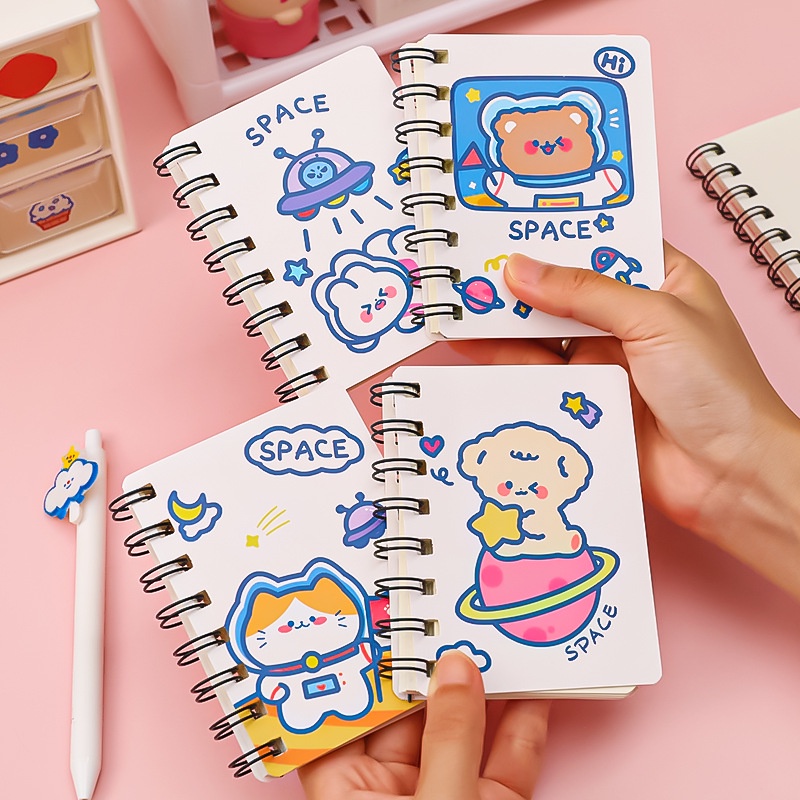 Kawaii School Notebook Girls, Mini Note Books Kids Girls