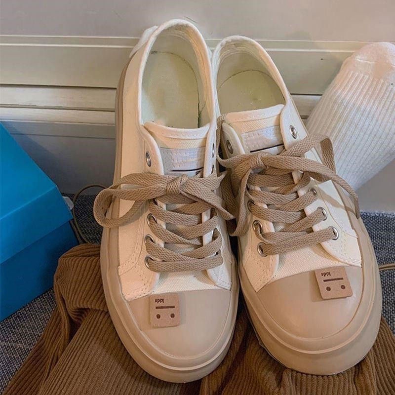 [READY STOCK] Ugly Cute Shoes Female Big Toe Original Milk Tea Color ...