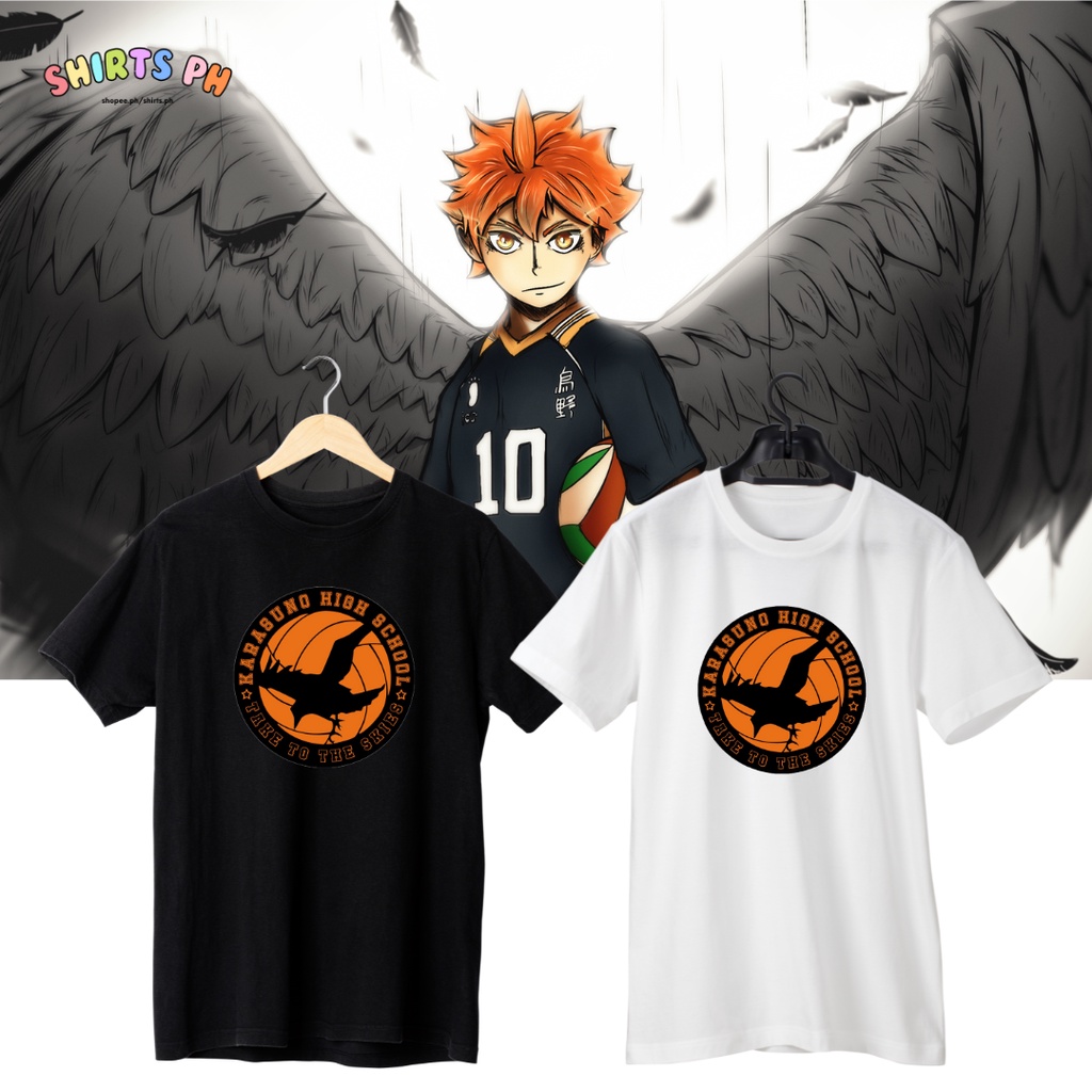 T-shirt Homme Anime Haikyuu - Taille L - Noir - Occasion Très Bon état