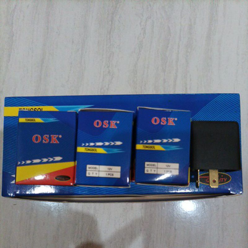Flasher, universal 12v osk brand turn signal flasher | Shopee Philippines