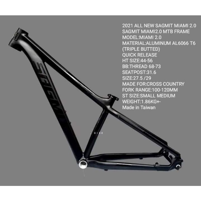 Sagmit frame 29er discount price