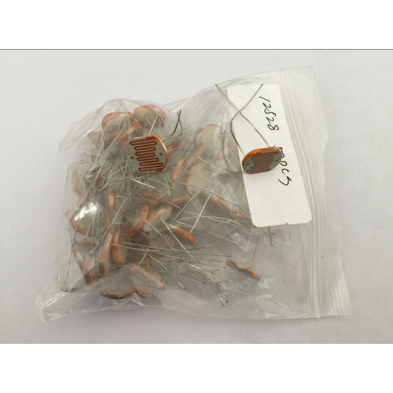 5pcs Photo Light Sensitive Resistor Photoresistor Optoresistor 12mm ...