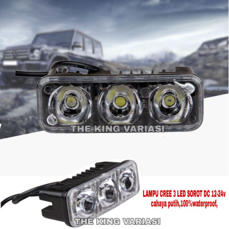 MATA 3 Eye Spotlights / Cree Spotlights / Car Spotlights / Price 1 Pcs