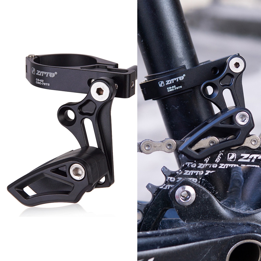 Bike Single-disc Chain Guide Protector Mountain Bicycle Aluminum Alloy ...