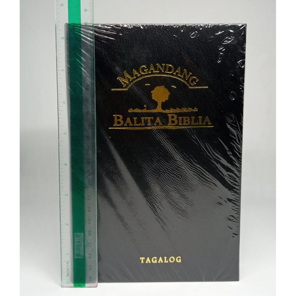 Magandang Balita Biblia Hardbound Edition Black | Shopee Philippines