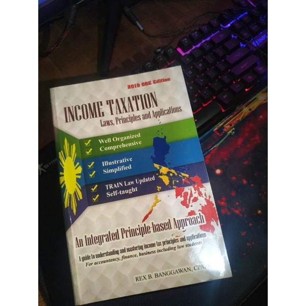 Income Taxation By Rex Banggawan 2019 Edition | Shopee Philippines