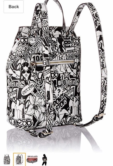 Guess Varsity Pop Graffiti Backpack