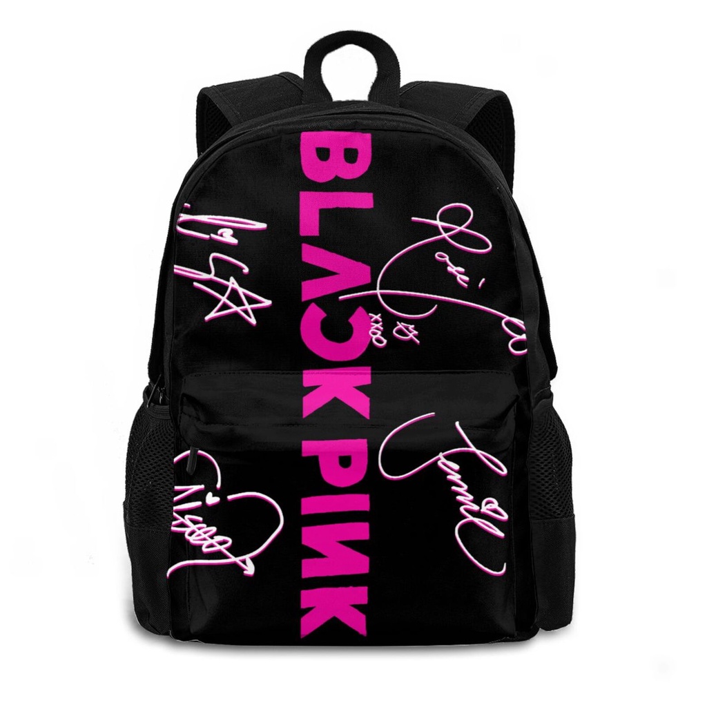 Black discount pink mochilas