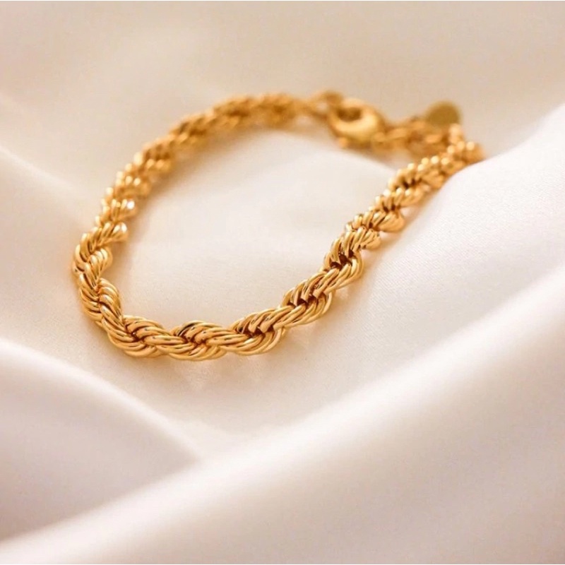 Tala by Kyla Bracelet Gold with Box Unisex Men Women Gold Jewelry 18K ...