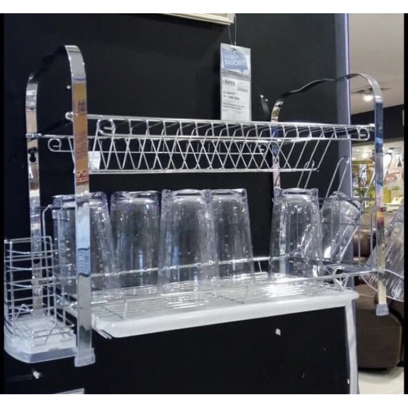 Informa - STARLIGHT DISH RACK 2-story/2-tier Hanging DISH RACK/DISH ...
